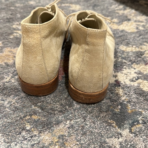 Jenni Kayne cream suede desert boots 8.5 - Picture 3 of 6